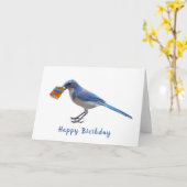 Jay Present Birthday Card Karte (Gelbe Blume)