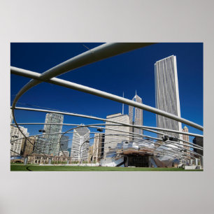 Jay Pritzker Pavillon, Millennium Park Poster