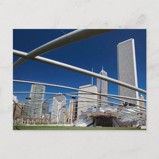 Jay Pritzker Pavillon, Millennium Park Postkarte (Vorderseite)