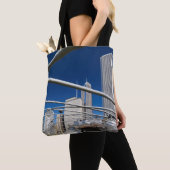 Jay Pritzker Pavillon, Millennium Park Tasche (Von Nahem)