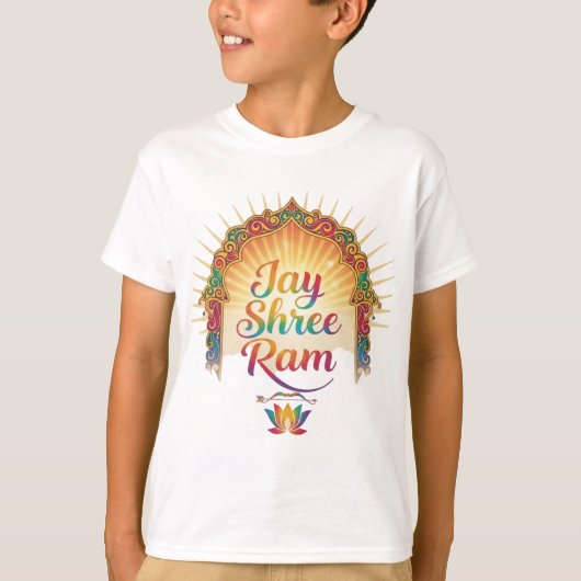 Jay shree ram  T-Shirt (Vorderseite)