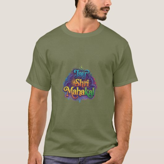 Jay Shri Mahakal" T-Shirt (Vorderseite)