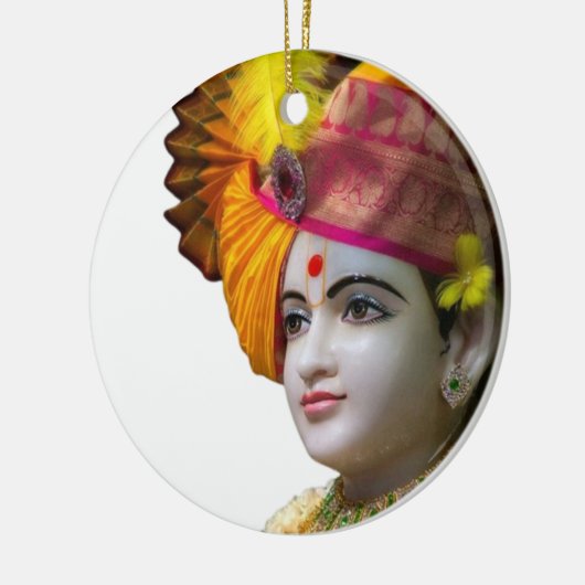 Jay Swaminarayan Keramik Ornament (Links)
