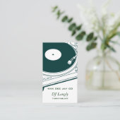 Jay-Turntable DJ Dee Visitenkarte (Stehend Vorderseite)