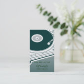 Jay-Turntable DJ Dee Visitenkarte (Stehend Vorderseite)