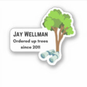 Jay Wellman Sticker (Vorderseite)