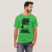 Jayahe Cat lustiger Junge T-Shirt (Vorne ganz)