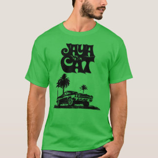 Jayahe Cat lustiger Junge T-Shirt