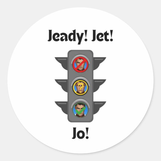 Jayce Stoplight Sticker (Vorderseite)