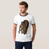 JAYCEN u. APEDEMAK - Wecker T-Shirt (Vorne ganz)