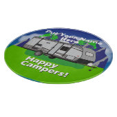 Jayco Jayflight Happy Campers Design Schneidebrett (Ecke)