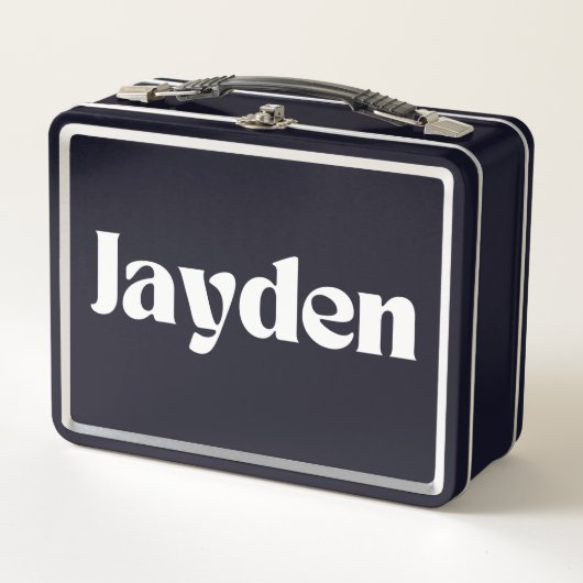 Jayden Metall Brotdose (Vorderseite)