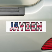 Jayden Name Vorname USA Aufkleber Sticker Auto Autoaufkleber (Auf Auto)