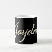 Jayden Name whitegold Tasse Teetasse Kaffeetasse (Mittel)