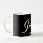 Jayden Name whitegold Tasse Teetasse Kaffeetasse (Links)