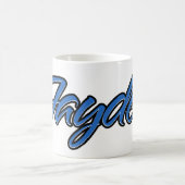 Jayden Vorname Name blue Tasse Kaffeetasse (Mittel)