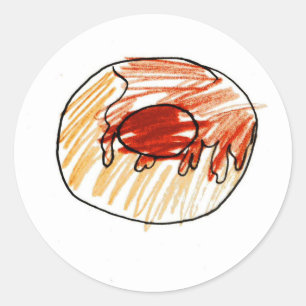 Jaydi: Round Sticker