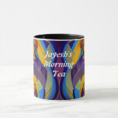 Jayesh Morning Tea Personalisiert anpassbar Tasse (Zentrum)