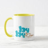 JayJay das Chow-Chow Gesichtsgelb Tasse (Links)