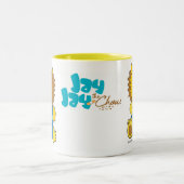 JayJay der Chow-Chow Zweifarbige Tasse (Mittel)