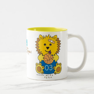 JayJay der Chow-Chow Zweifarbige Tasse