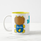 JayJay der Chow-Chow Zweifarbige Tasse (Links)