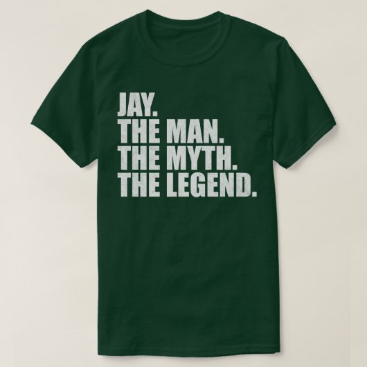 JayJay Name Jay mit Namen T-Shirt (Design vorne)