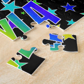 "JAYLA" Vorname, Spaß "GLÜCKLICHER GEBURTSTAG" Puzzle (Seite)