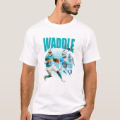 Jaylen Waddle T-Shirt (Vorderseite)