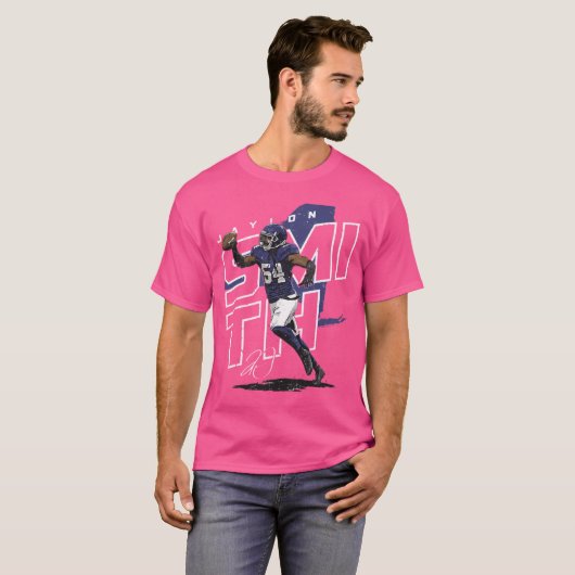 Jaylon Smith New York G Player Map T-Shirt (Vorne ganz)