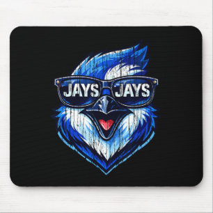 Jays Retro-Geschenk für Männer Frauen Jungen Mädch Mousepad