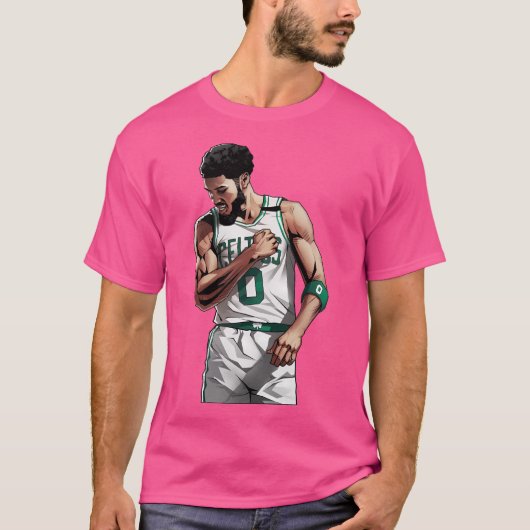 Jayson Tatum 0 Basketball T-Shirt (Vorderseite)