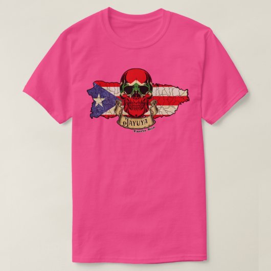 Jayuya Isla de Puerto Rico T-Shirt (Design vorne)