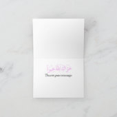 Jazak-Allah-Khaar islamisch Dankeskarte (Innenseite)