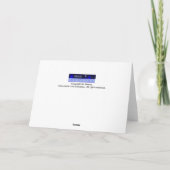 Jazak-Allah-Khaar islamisch Dankeskarte (Rückseite)