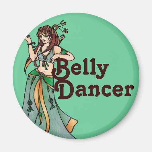 Jazayre Belly Dancer Magnet (Vorne)