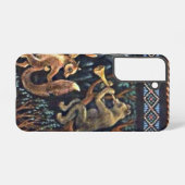 Jazep Drazdovic - Bär mit Violi Samsung Galaxy Hülle (Rückseite (Horizontal))