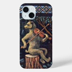 Jazep Drazdovic - Bär mit Violine Case-Mate iPhone Hülle