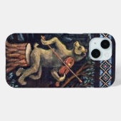 Jazep Drazdovic - Bär mit Violine Case-Mate iPhone Hülle (Rückseite (Horizontal))