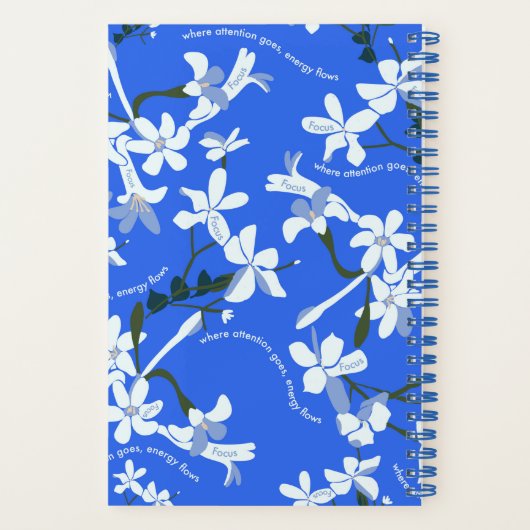 JAZMIN FOCUS CERULEAN NOTIZBLOCK (Rückseite)