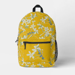 Jazmin Focus Yellow Bedruckter Rucksack