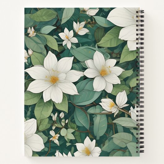 Jazmín Fresco Notizblock (Rückseite)