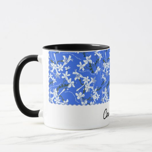 JAZMINE FOCUS CERULEAN & BLACK TASSE (Links)
