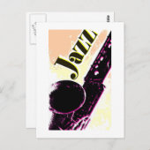 Jazz14 Postkarte (Vorne/Hinten)