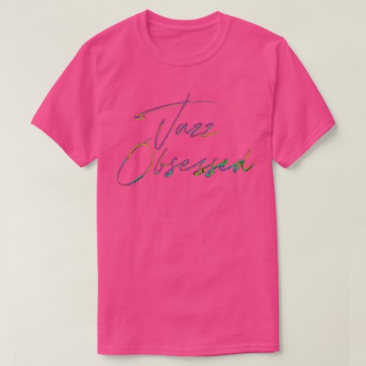 Jazz 80er Style Design T-Shirt (Design vorne)