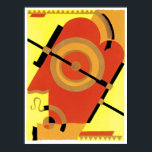 Jazz Age Art Deco Abstrakt Poster<br><div class="desc">Abstrakter Deko aus der Jazzzeit.</div>