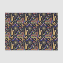 Jazz Age Celebration Pattern