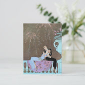 Jazz Age Fireworks Postkarte (Stehend Vorderseite)