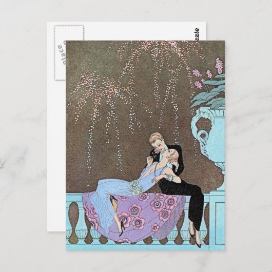 Jazz Age Fireworks Postkarte (Vorne/Hinten)
