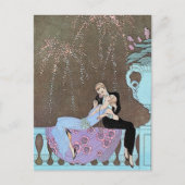 Jazz Age Fireworks Postkarte (Vorderseite)